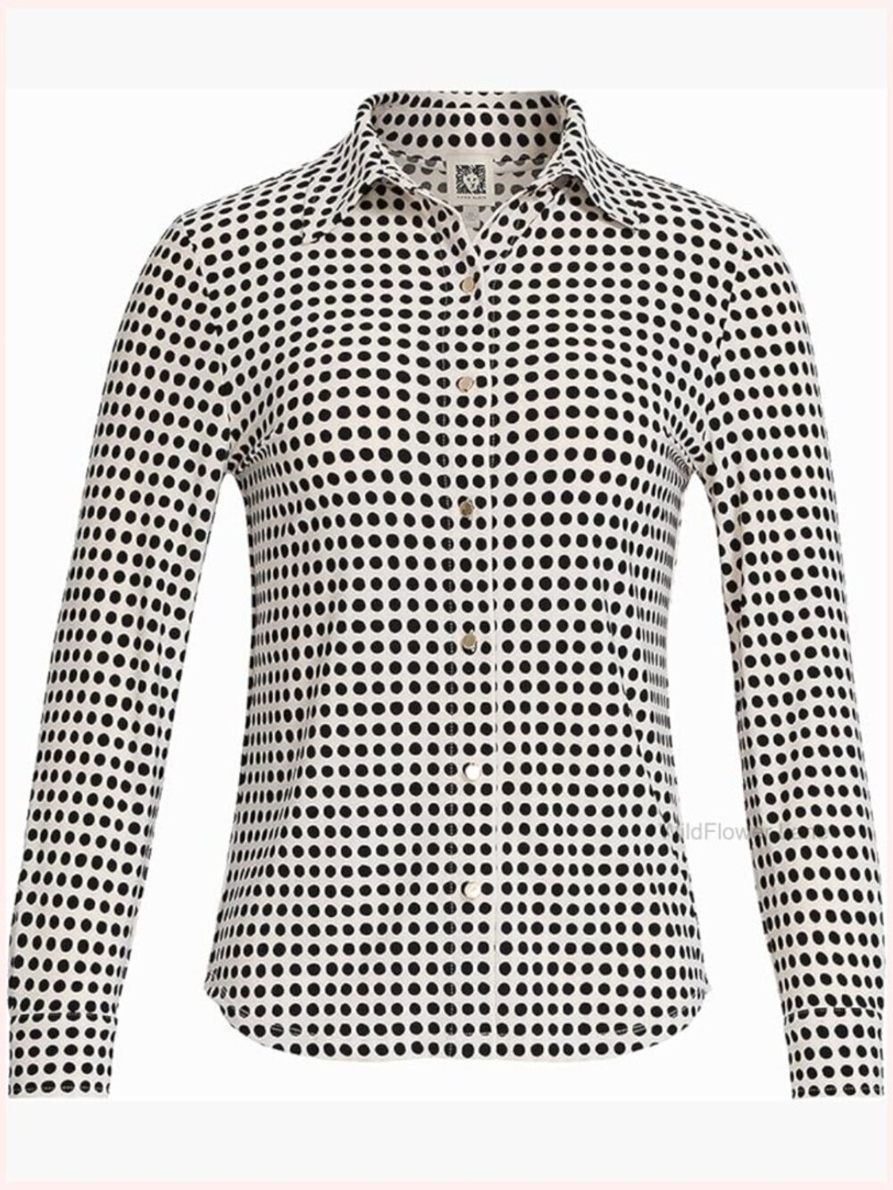 Long Sleeve Gingham Button Down Shirt Regular Fit Blouse